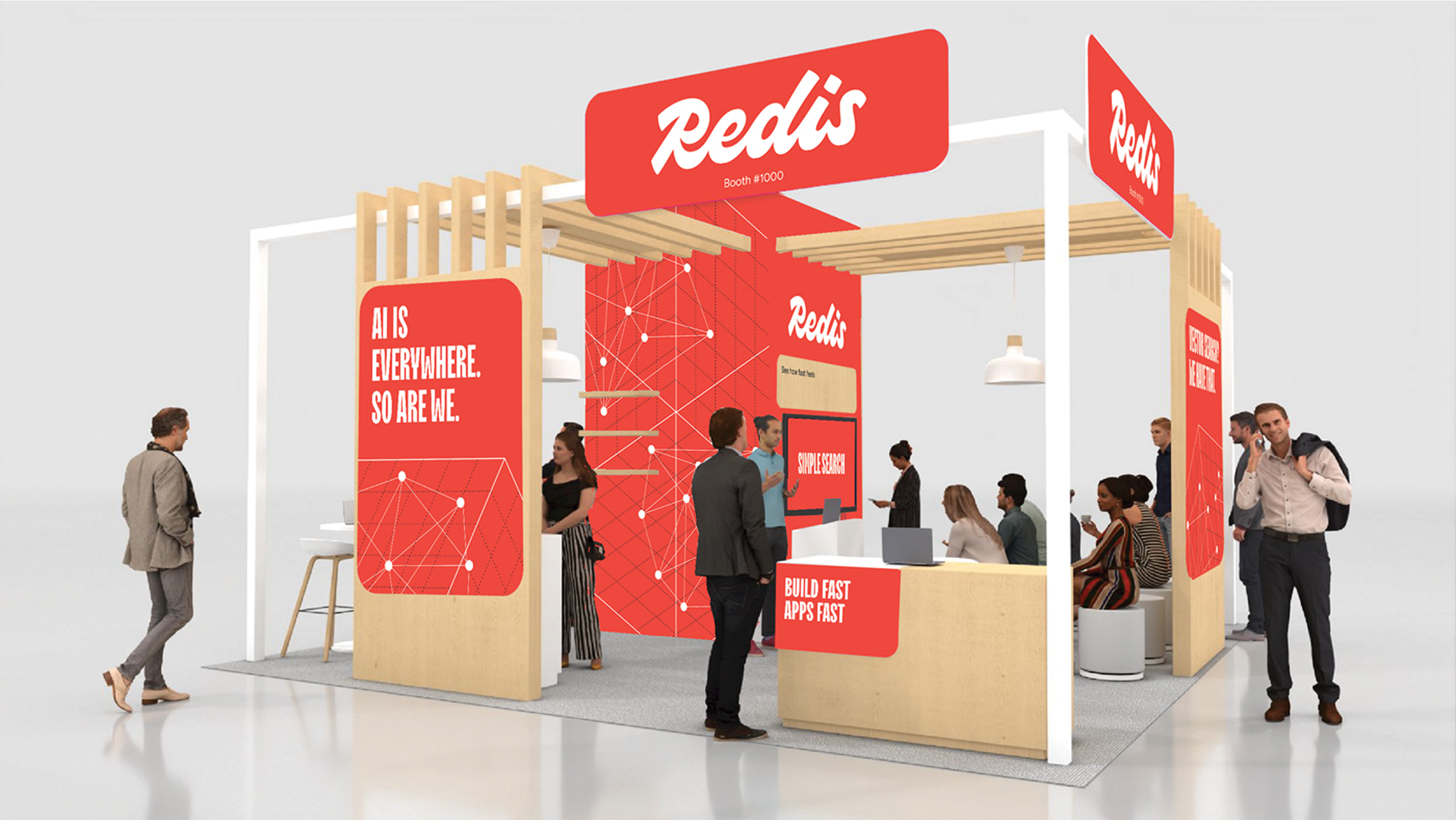 Redis Booth at Google Cloud Next