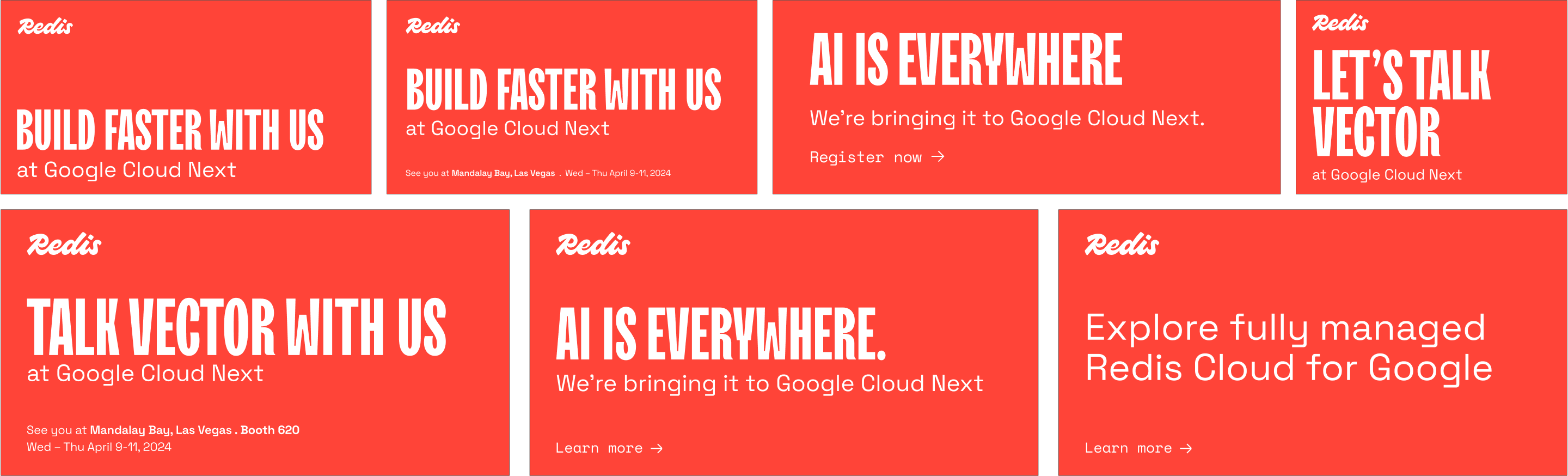 Redis Email / Social Banners