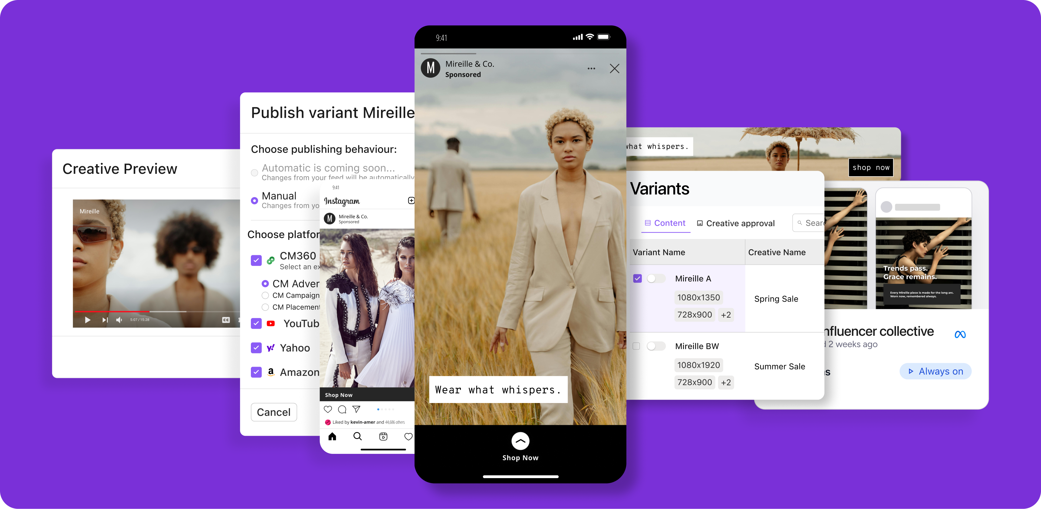 Smartly's Creative Suite hero image