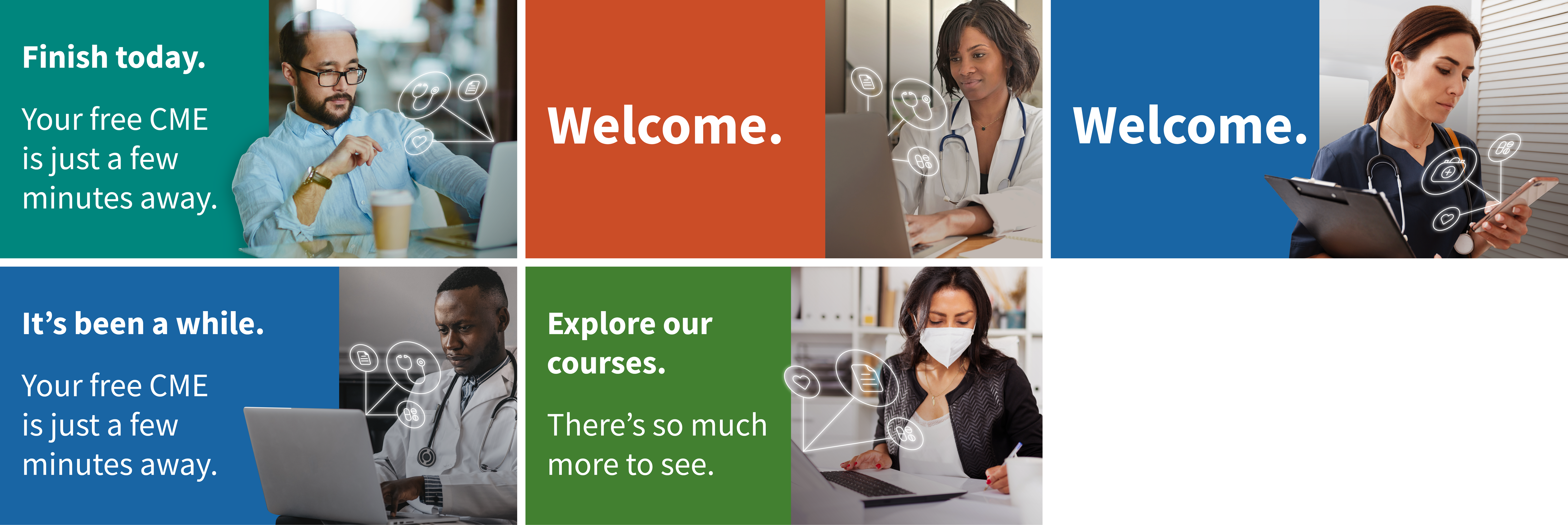 TX Health Steps Email Banners