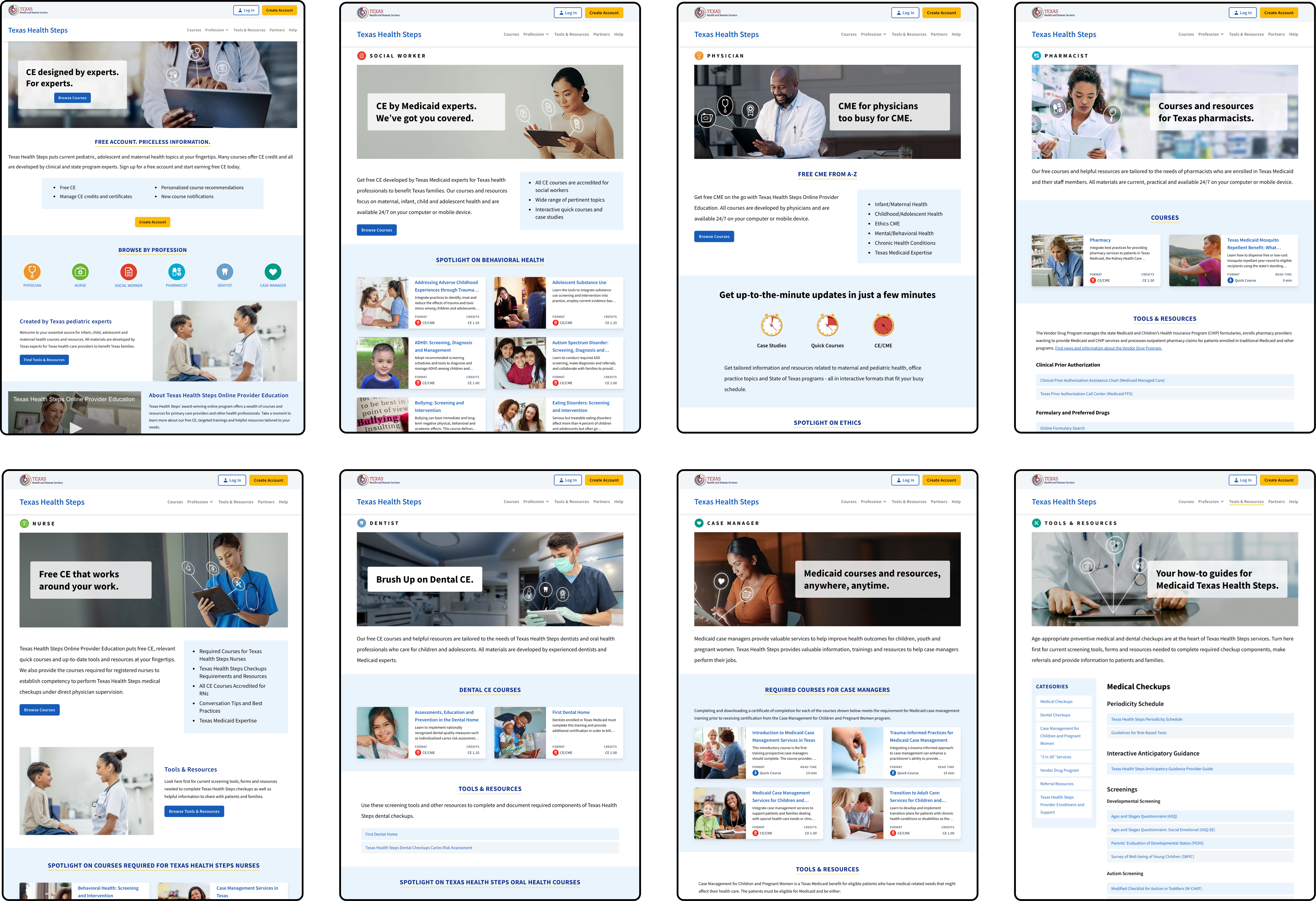 Texas Health Steps Medical Professional Pages